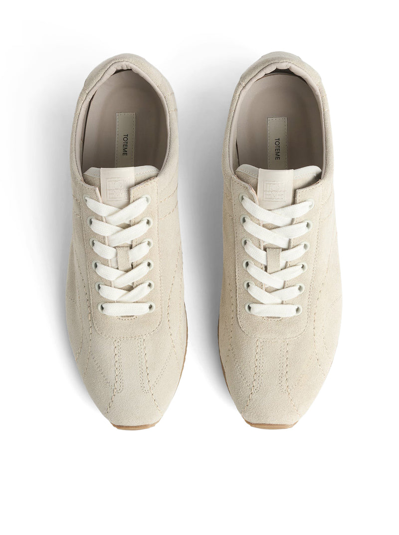 SNEAKERS FLEX IN PELLE SCAMOSCIATA