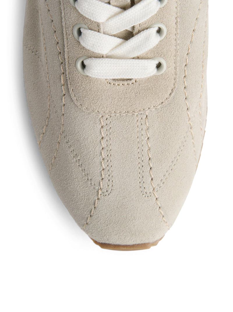 SNEAKERS FLEX IN PELLE SCAMOSCIATA