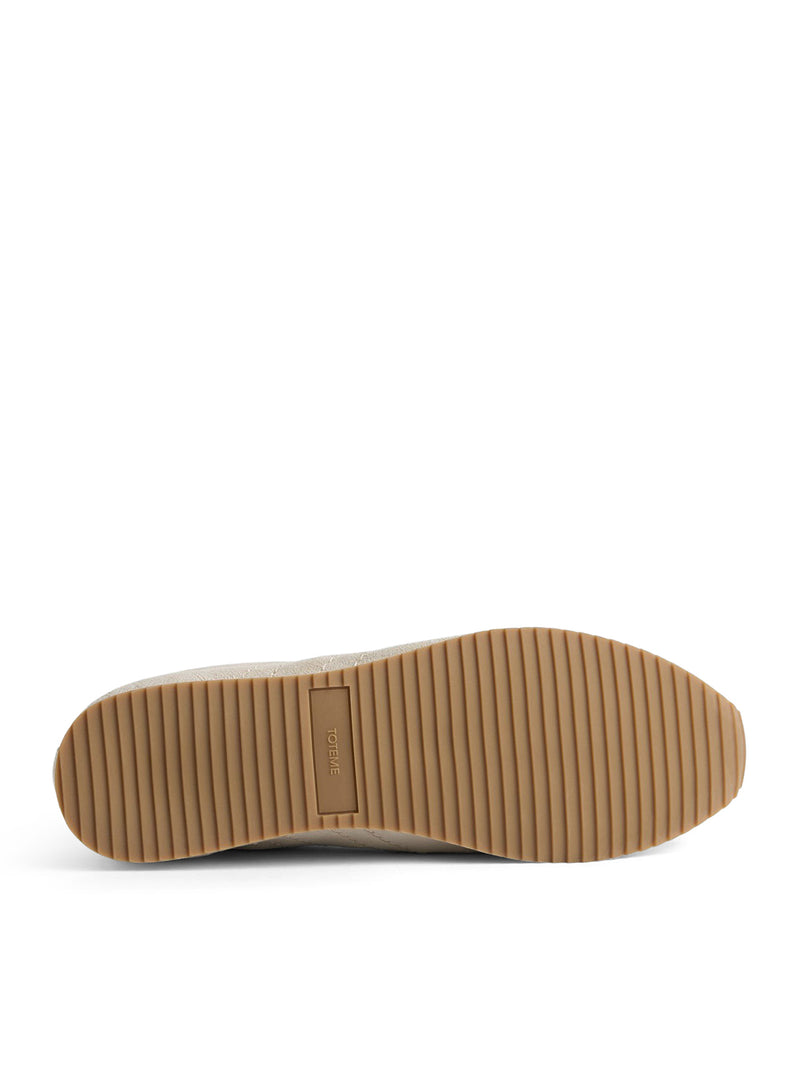 SNEAKERS FLEX IN PELLE SCAMOSCIATA