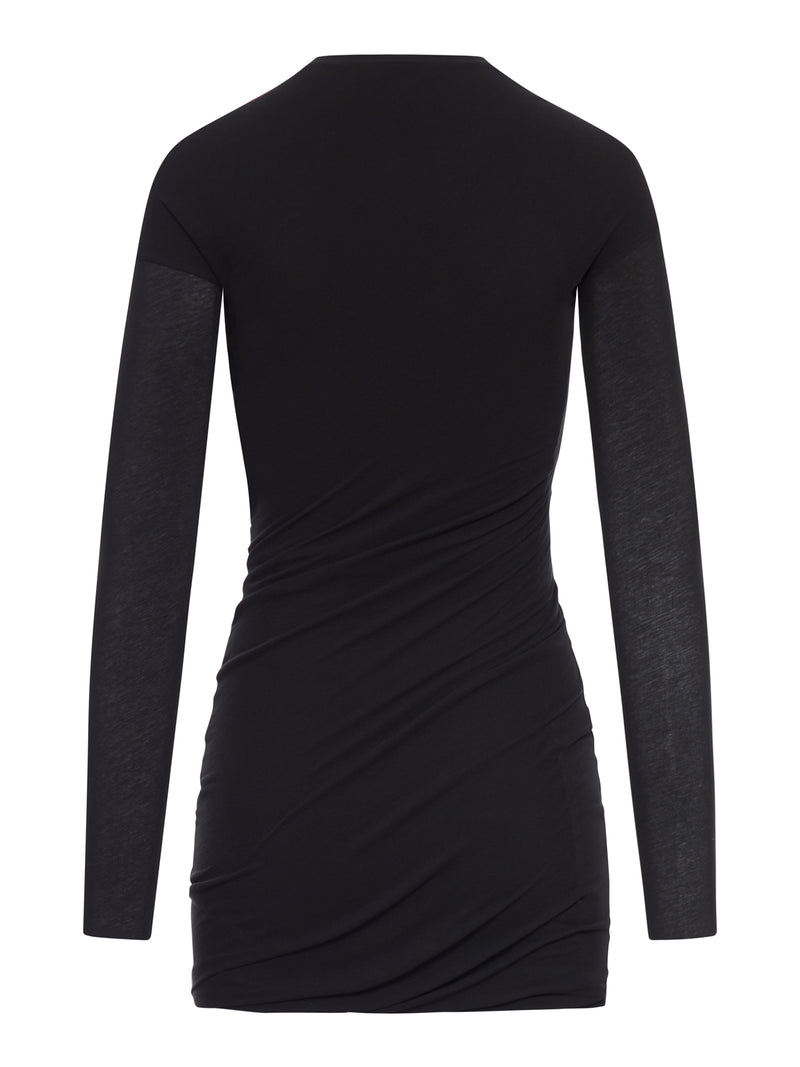 MINI ABITO A DOPPIO STRATO IN COTONE