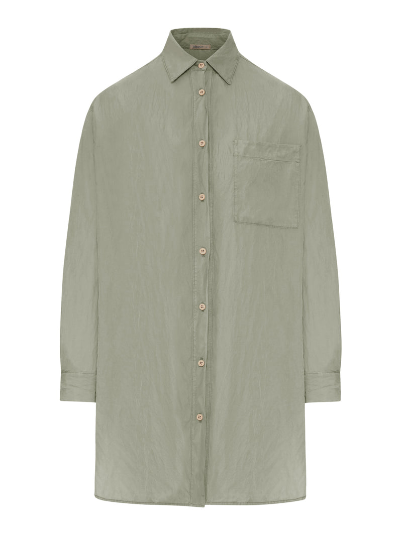 CAMICIA OVER IN LINO