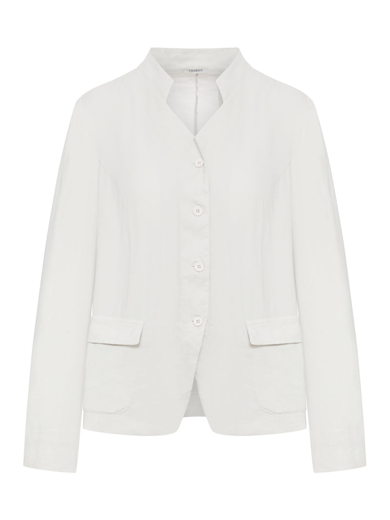 GIACCA IN MISTO LINO STRETCH