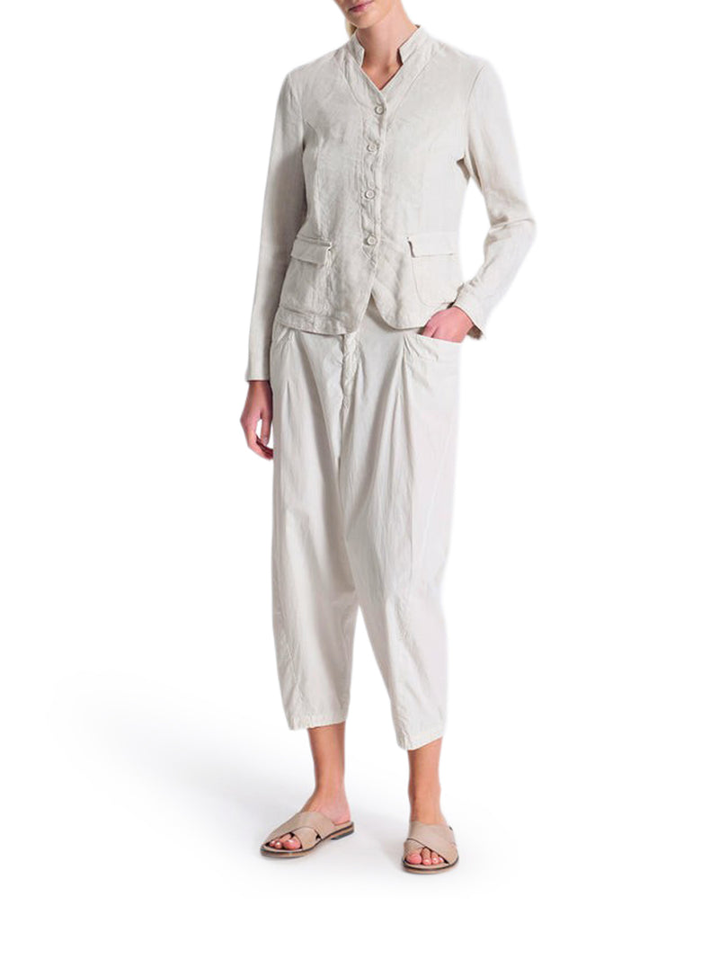 GIACCA IN MISTO LINO STRETCH