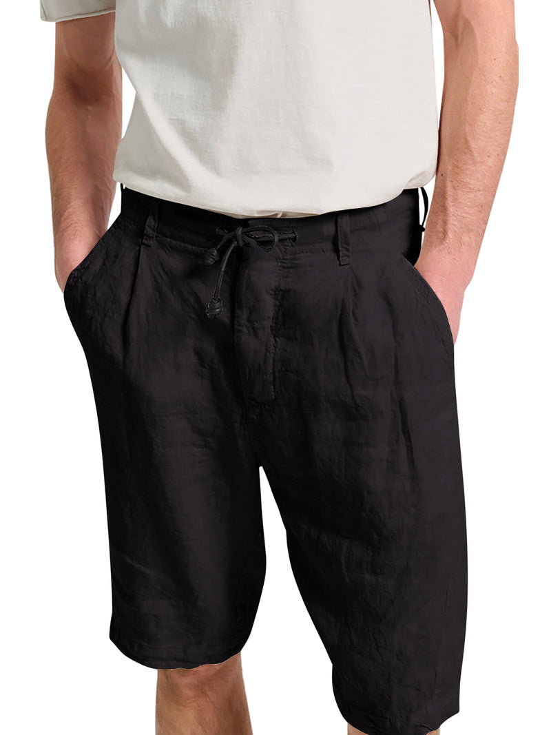 BERMUDA IN LINO CON COULISSE