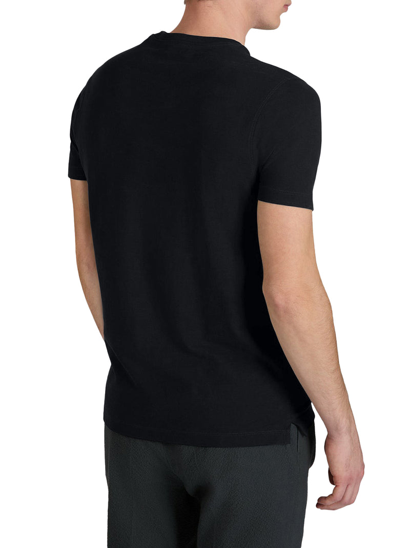 T-SHIRT GIROCOLLO SLIM FIT IN ICECOTTON