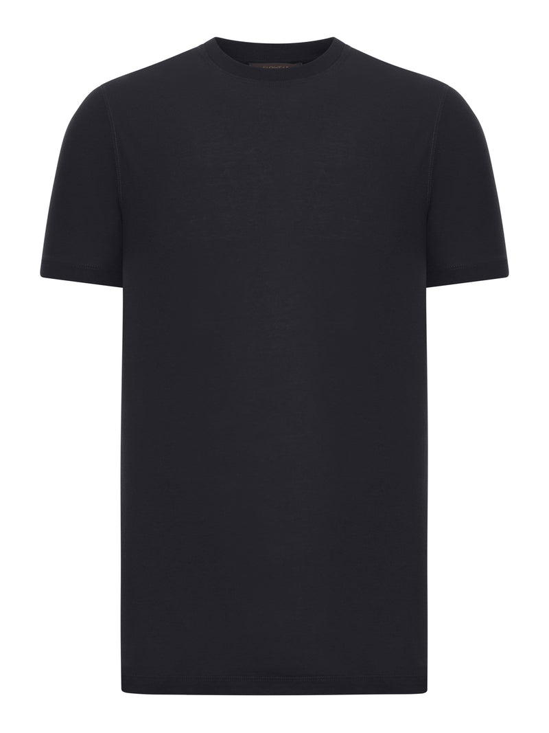 T-SHIRT GIROCOLLO SLIM FIT IN ICECOTTON