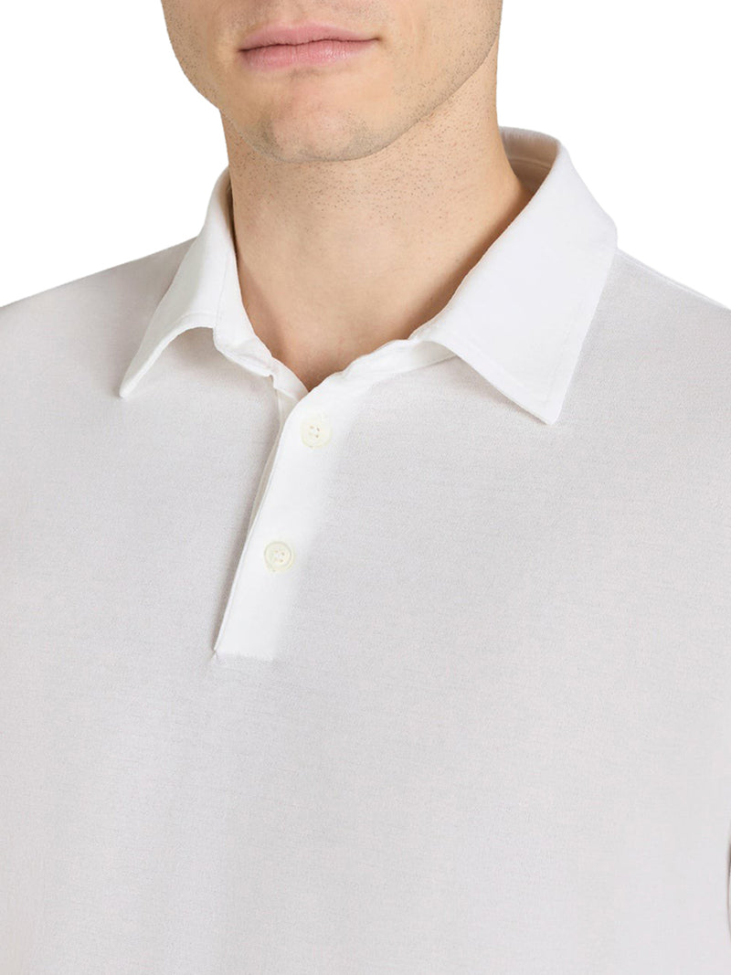 POLO SLIM FIT IN ICE COTTON