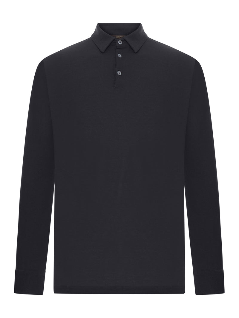 POLO SLIM FIT IN ICE COTTON