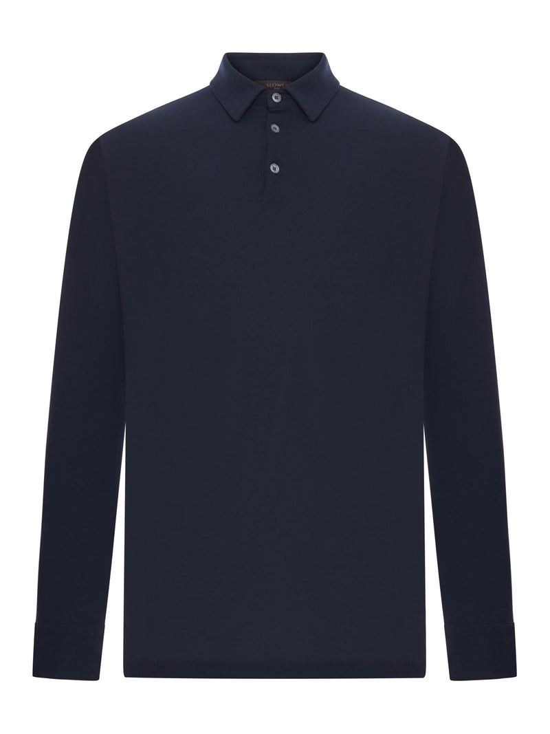 POLO SLIM FIT IN ICE COTTON