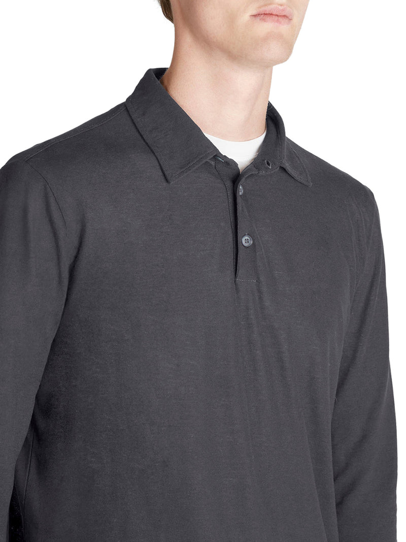 POLO SLIM FIT IN ICE COTTON