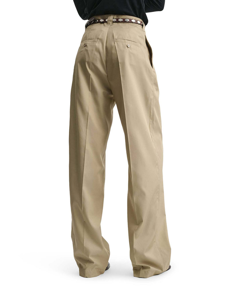 PANTALONI CHINO IN TRENCH