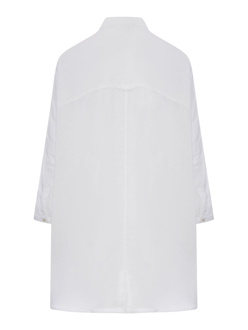 CAMICIA OVER IN LINO