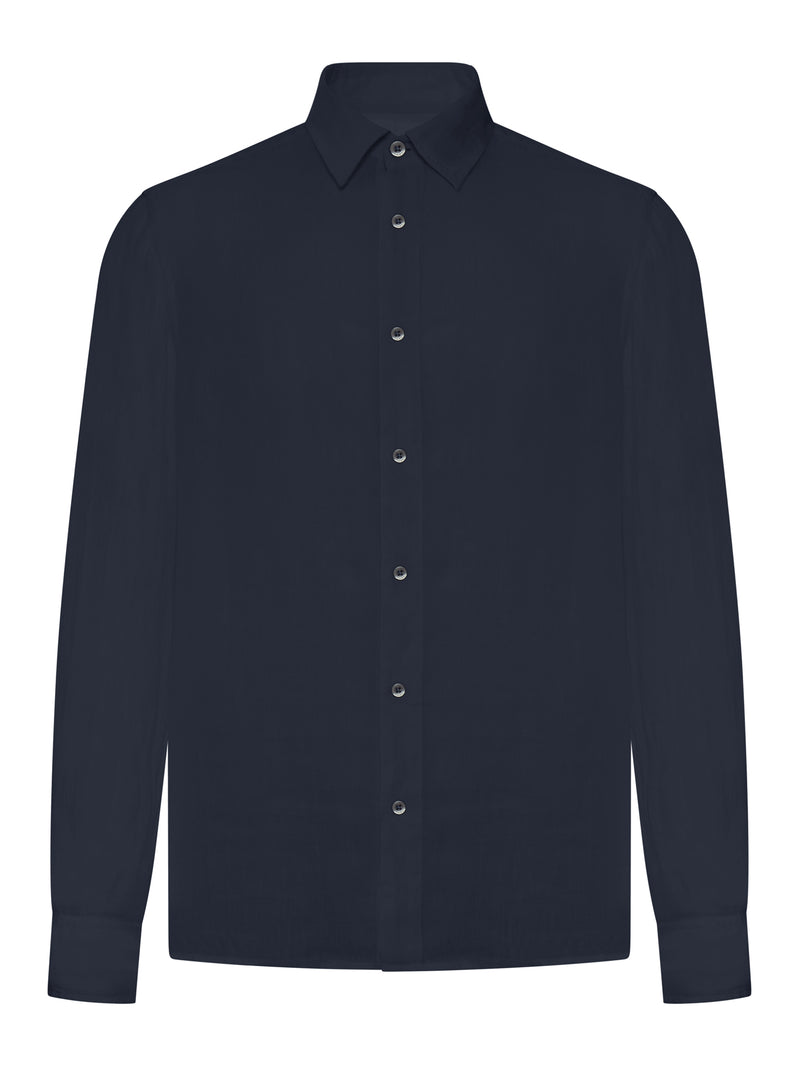 CAMICIA IN LINO REGULAR FIT