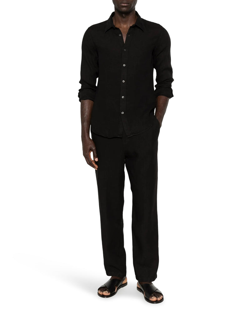 CAMICIA IN LINO REGULAR FIT