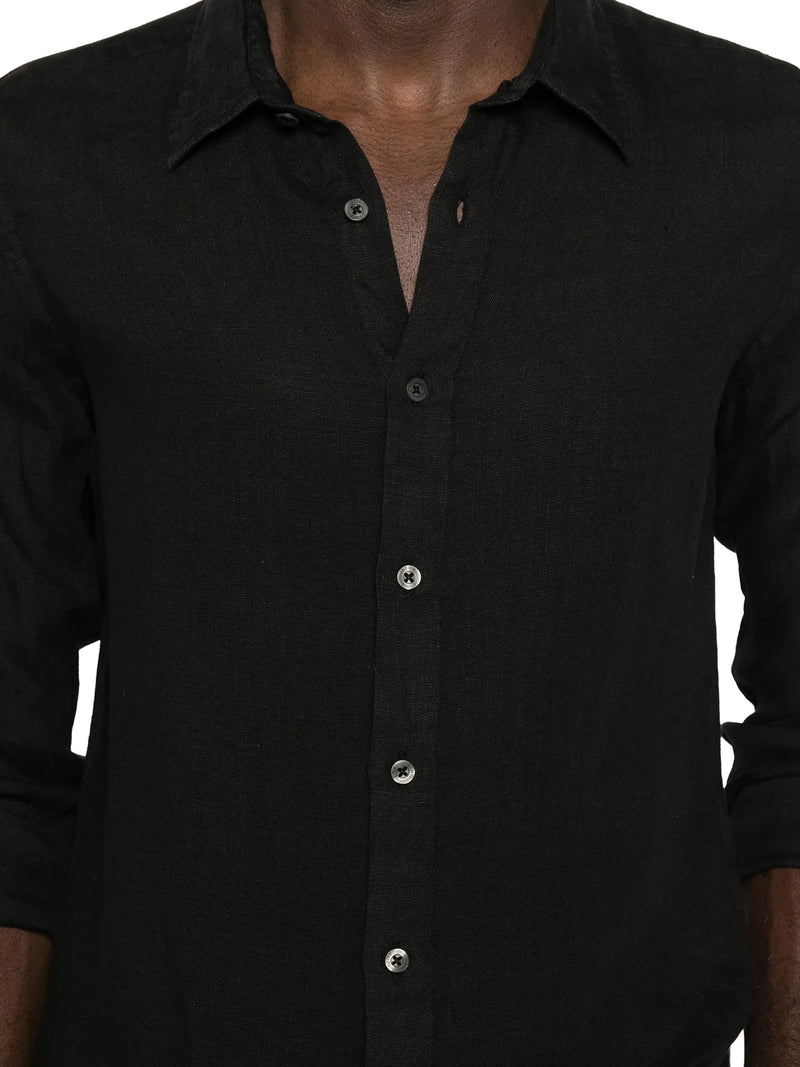 CAMICIA IN LINO REGULAR FIT