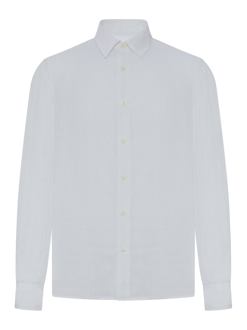 CAMICIA IN LINO REGULAR FIT