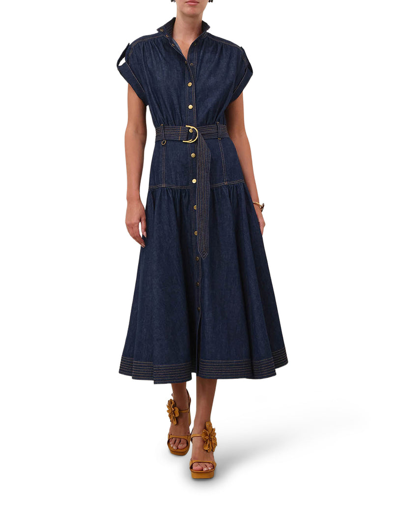 ABITO MIDI IN DENIM