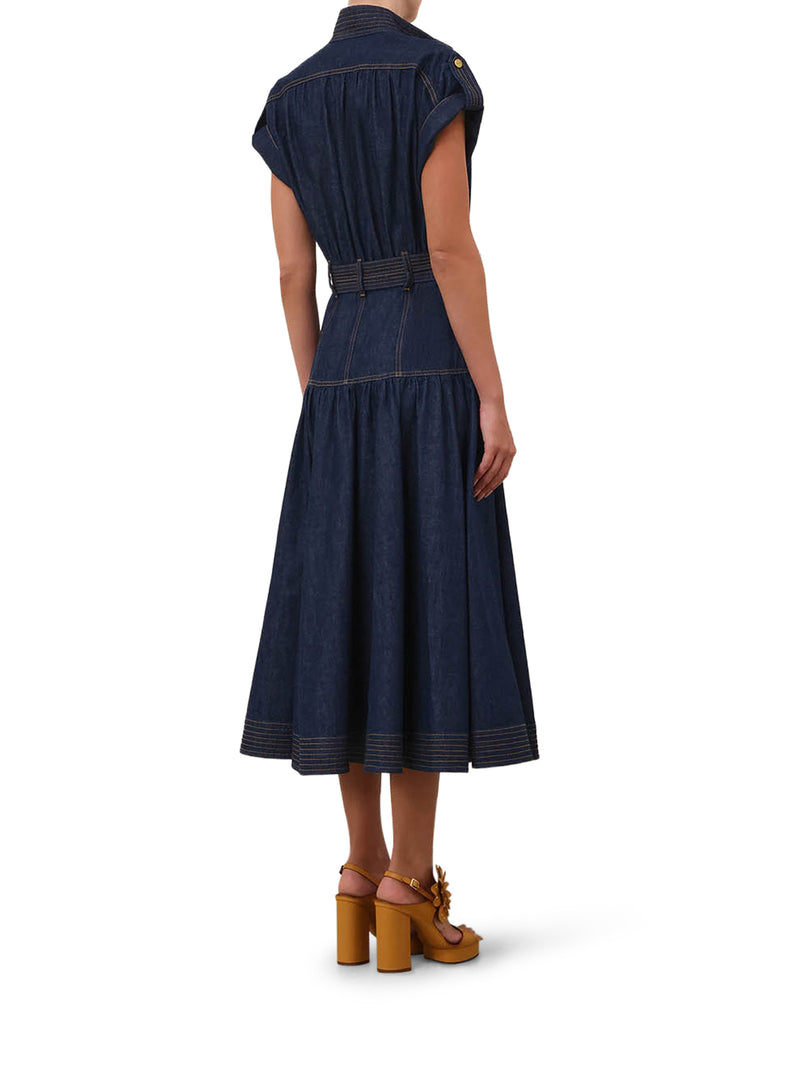 ABITO MIDI IN DENIM