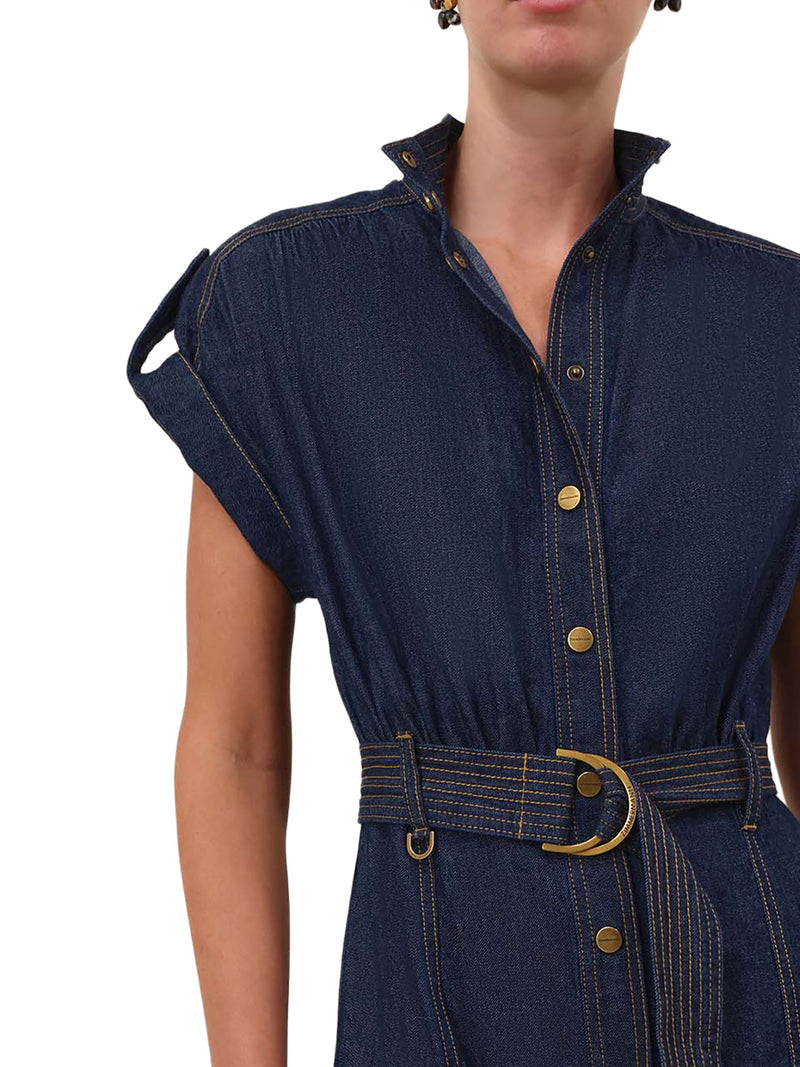ABITO MIDI IN DENIM