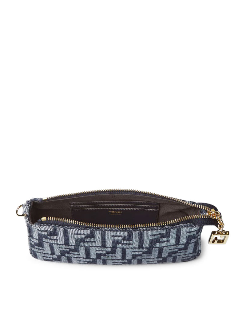 BAGUETTE POUCH IN TESSUTO FF