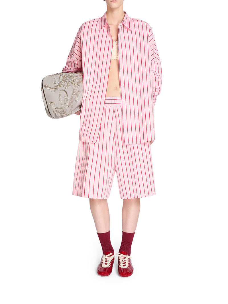 CAMICIA IN COTONE A RIGHE