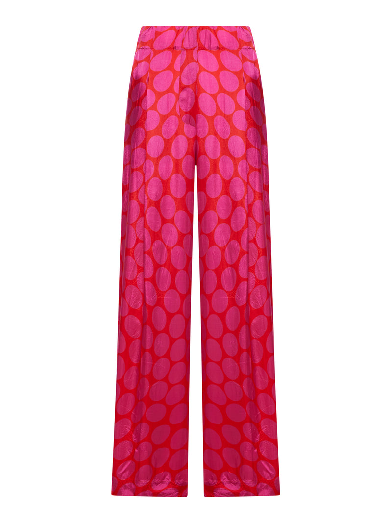 PANTALONI LARGHI CON PIEGHE