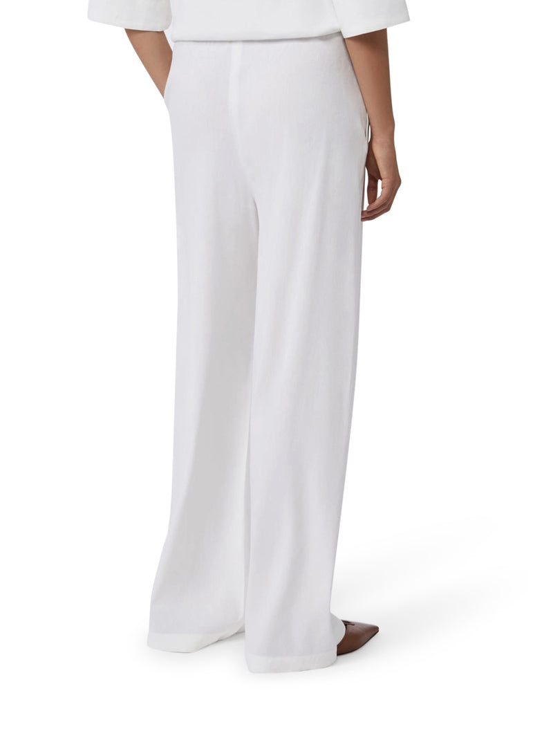 PANTALONE DESTINO IN TELA DI MISTO LINO