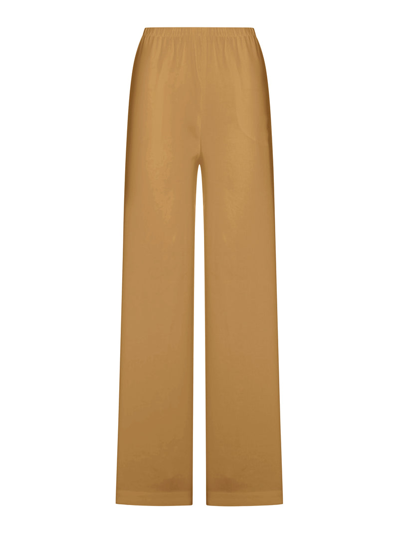 PANTALONE DESTINO IN TELA DI MISTO LINO