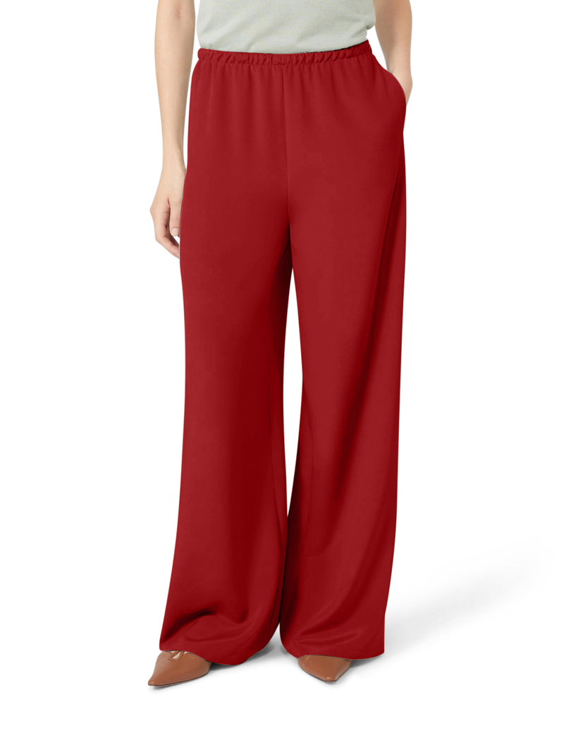 PANTALONE MAGA IN CRÊPE DE CHINE DI SETA