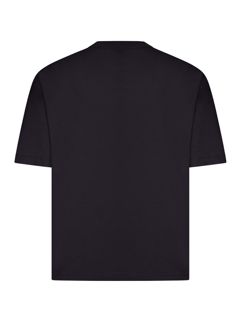 T-SHIRT STATEMENT GIROCOLLO IN COTONE