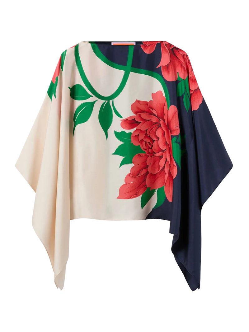 TOP IN TWILL DI SETA