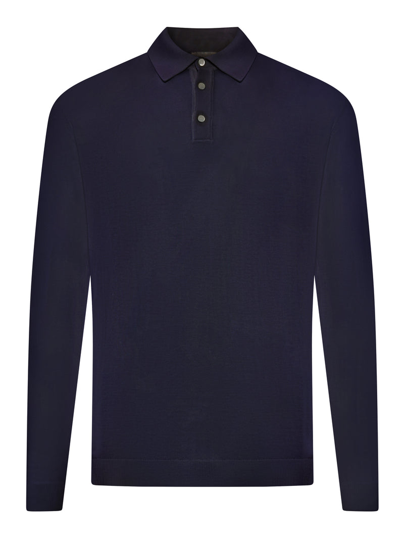 POLO IN MAGLIA FINE DI COTONE