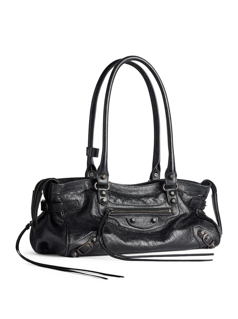 BORSA LE CITY EAST-WEST DA DONNA IN NERO