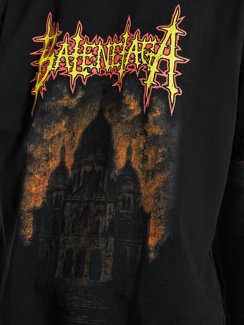 T-SHIRT BALENCIAGA SACRÉ CŒUR VESTIBILITÀ MEDIA