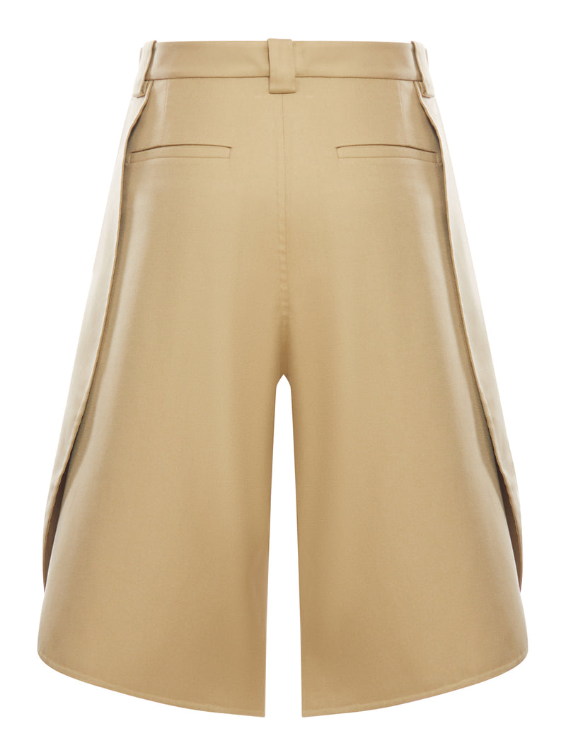 BERMUDA A TULIPANO IN COTONE