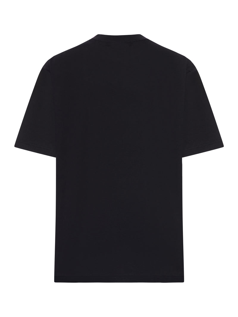 T-SHIRT GIROCOLLO IN COTONE CON STAMPA