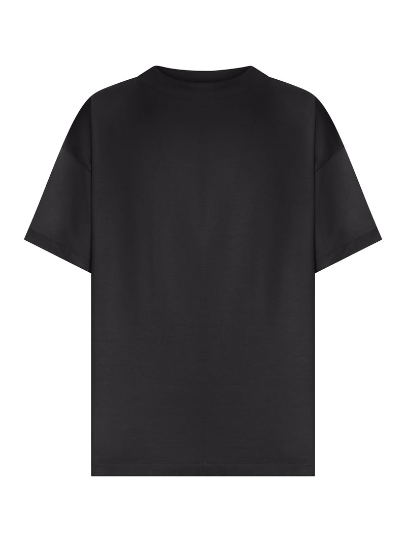 T-SHIRT OVER A GIROCOLLO IN MISTO COTONE