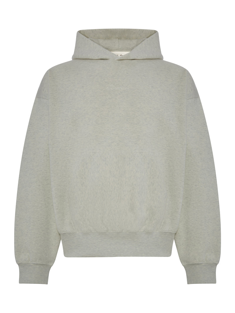 FELPA CON LOGO E CAPPUCCIO IN MISTO COTONE