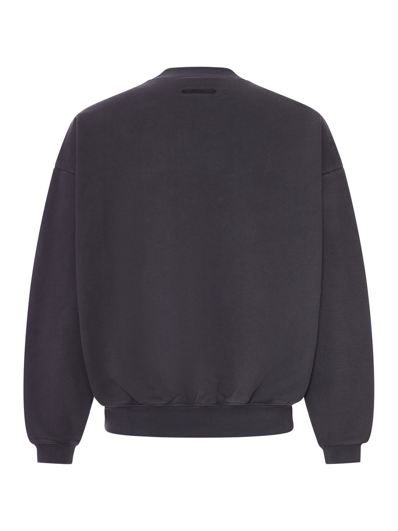 FELPA CAMPUS 90`S GIROCOLLO IN COTONE