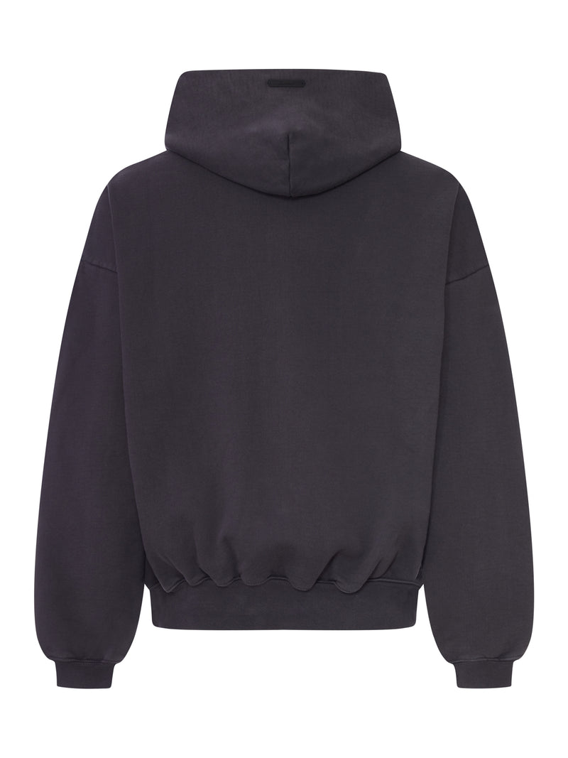 FELPA CAMPUS 90`S CON CAPPUCCIO IN COTONE