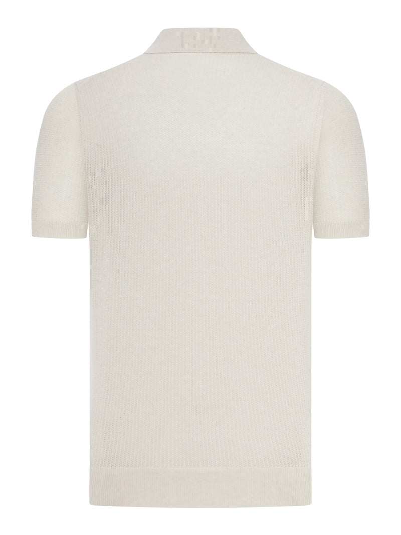 CAMICIA IN MAGLIA LEGGERA TRAFORATA
