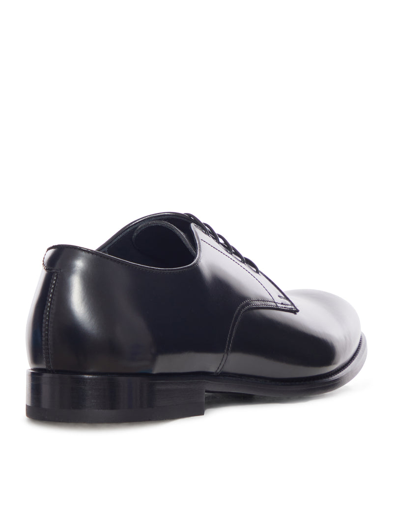 DERBY STRINGATA IN PELLE LUCIDA