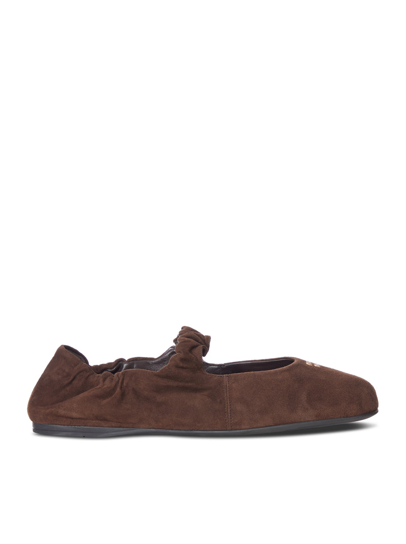 BALLERINE RUCHES IN CAMOSCIO