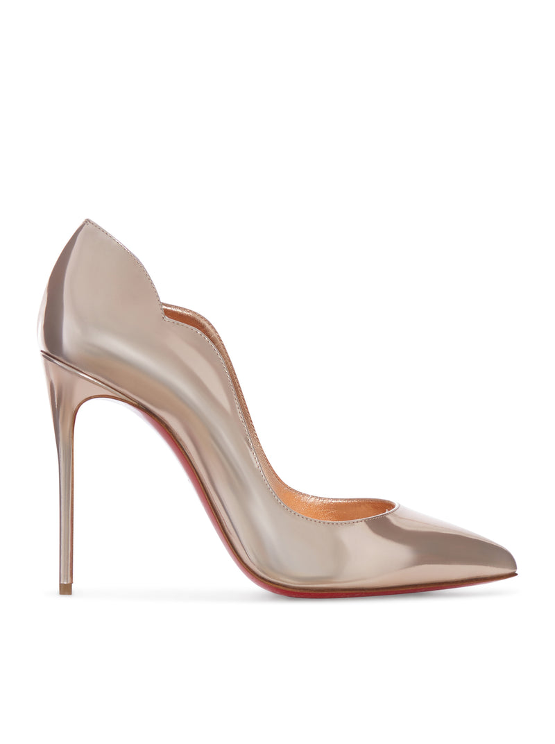 DÉCOLLETÉ IN VERNICE NUDE CON TACCO A STILETTO