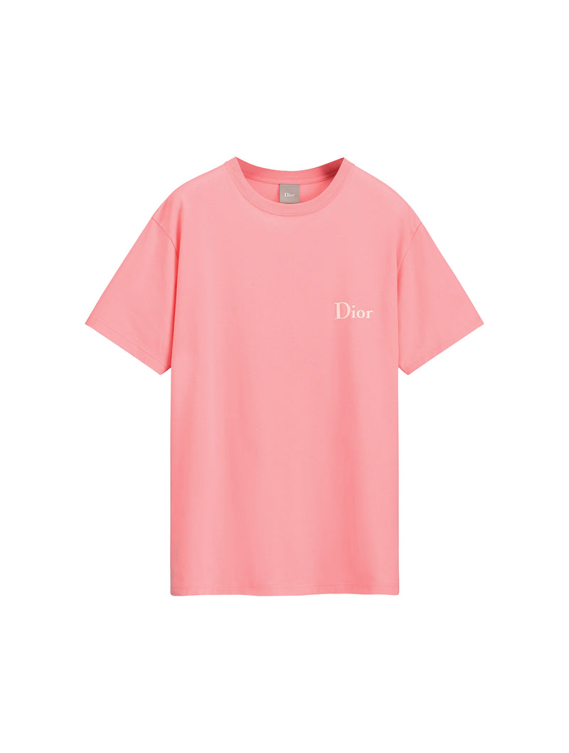 T-SHIRT CON RICAMO IN JERSEY DI COTONE
