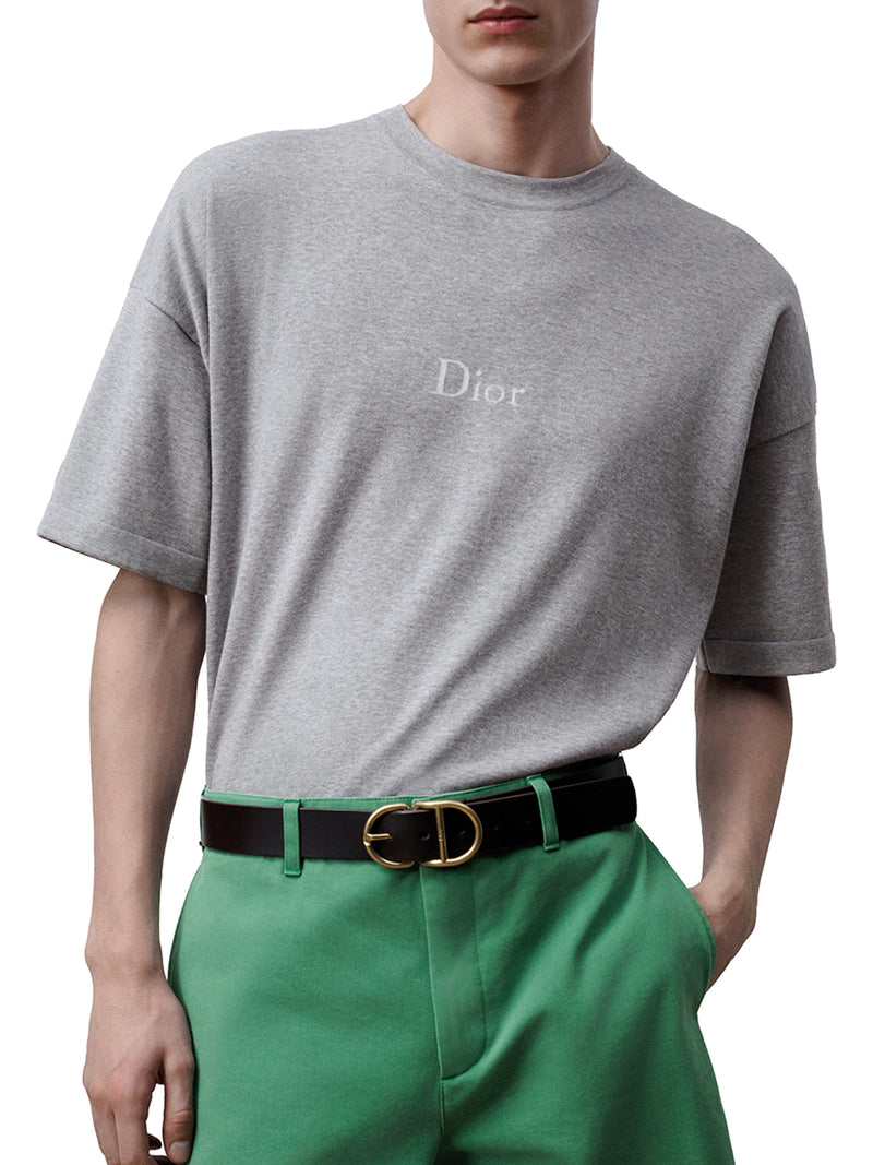 T-SHIRT CON FIRMA DIOR VESTIBILITÀ OVERSIZE