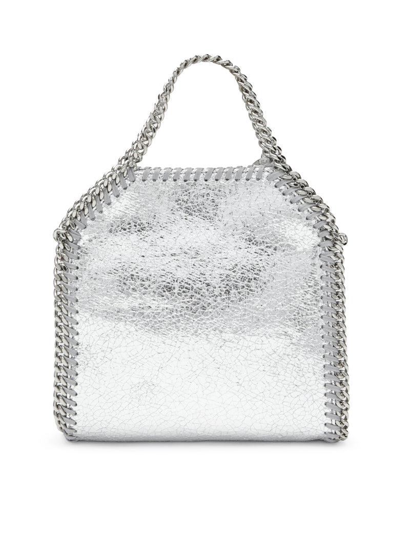 BORSA TOTE MICRO IN ECOPELLE OPACA SHAGGY DEER