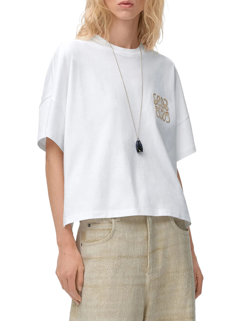 T-SHIRT IN COTONE VESTIBILITÀ BOXY