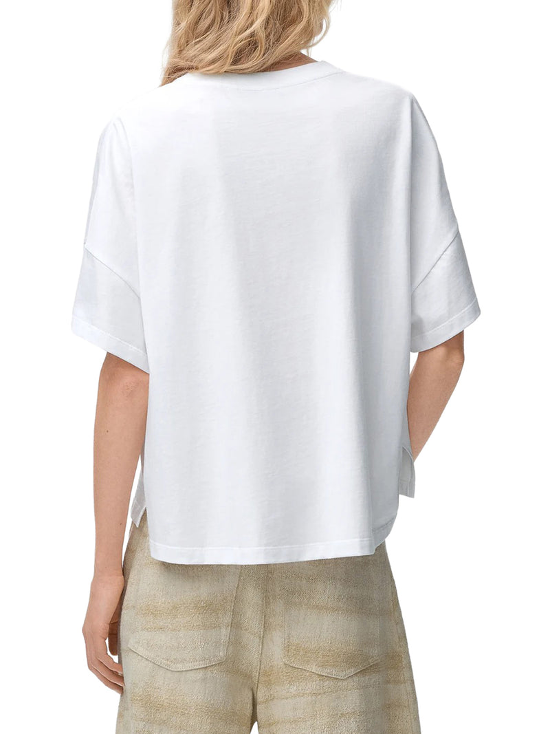 T-SHIRT IN COTONE VESTIBILITÀ BOXY