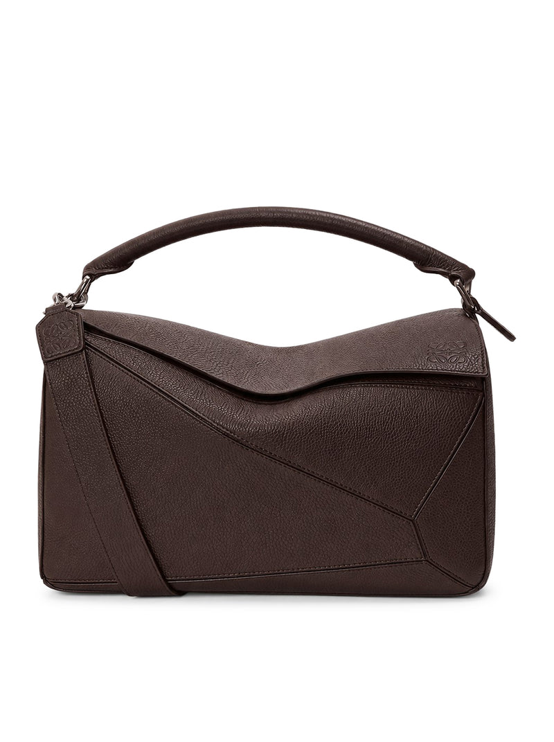BORSA PUZZLE GRANDE IN MORBIDA PELLE DI VITELLO